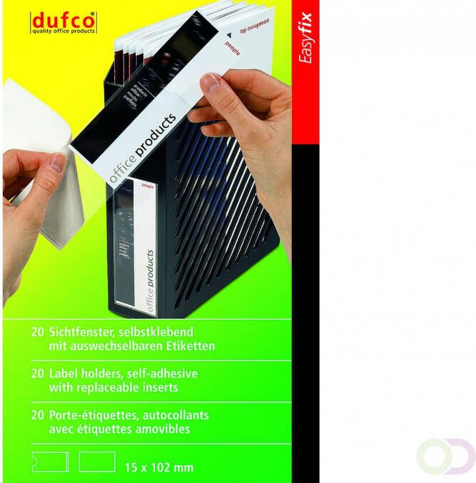 Put in labels 35&amp #215102 mm(6 st )